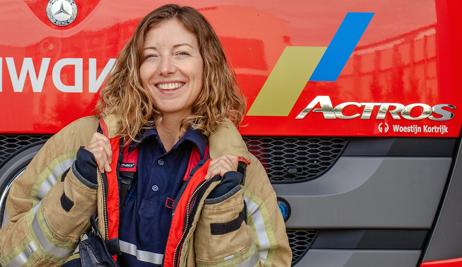 Wendy, Brandweervrijwilliger, zone Rivierenland